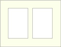 2 apertures portrait