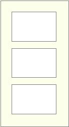 3 Landscape Apertures - Hang Vertical 