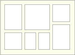 7 aperture collage mixed sizes