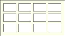 Takes 12 6" x 4" photos