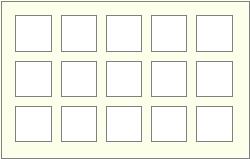 Takes 15 4" x 4" photos