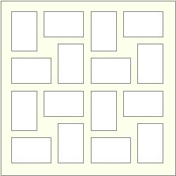 Takes 16 4" x 6" photos