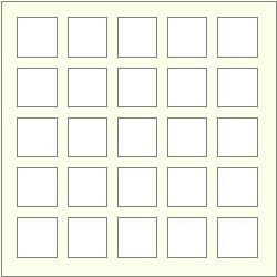 Takes 25 4" x 4" photos