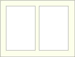 Takes 2 8" x 12" photos