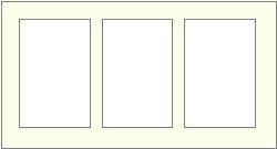 Takes 3 6" x 9" photos