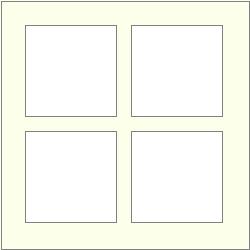 Takes 4 6" x 6" photos