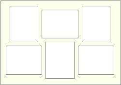 Takes 6 10" x 8" photos