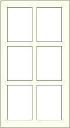 Takes 6 6" x8" photos