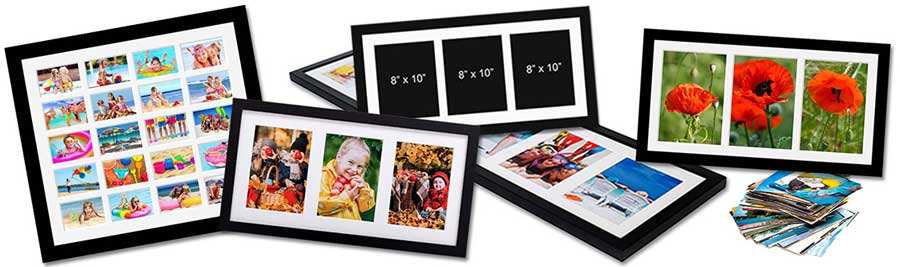 multi-photo frames fit your own pictures