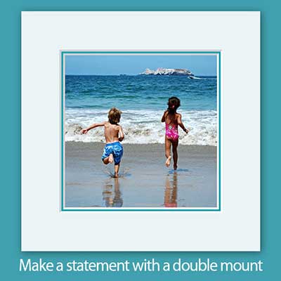 double picture mounts