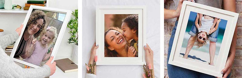Photos printed and framed