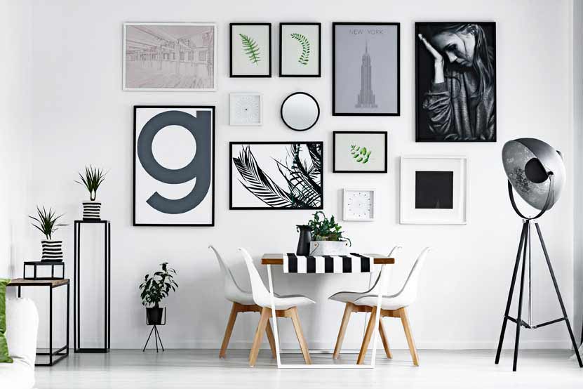 Gallery wall display